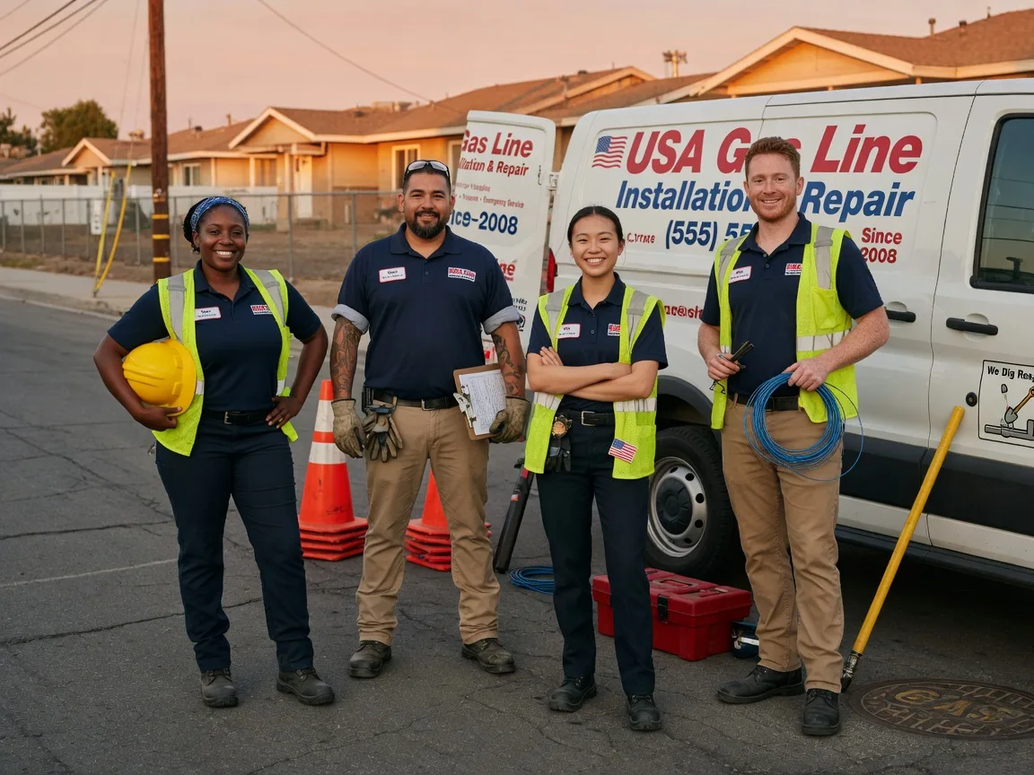 Gas Line Installation company in New Concord, OH